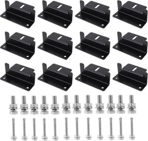 12 Aluminium Z Brackets