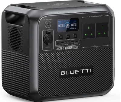 Bluetti AC180 with whited out background.
