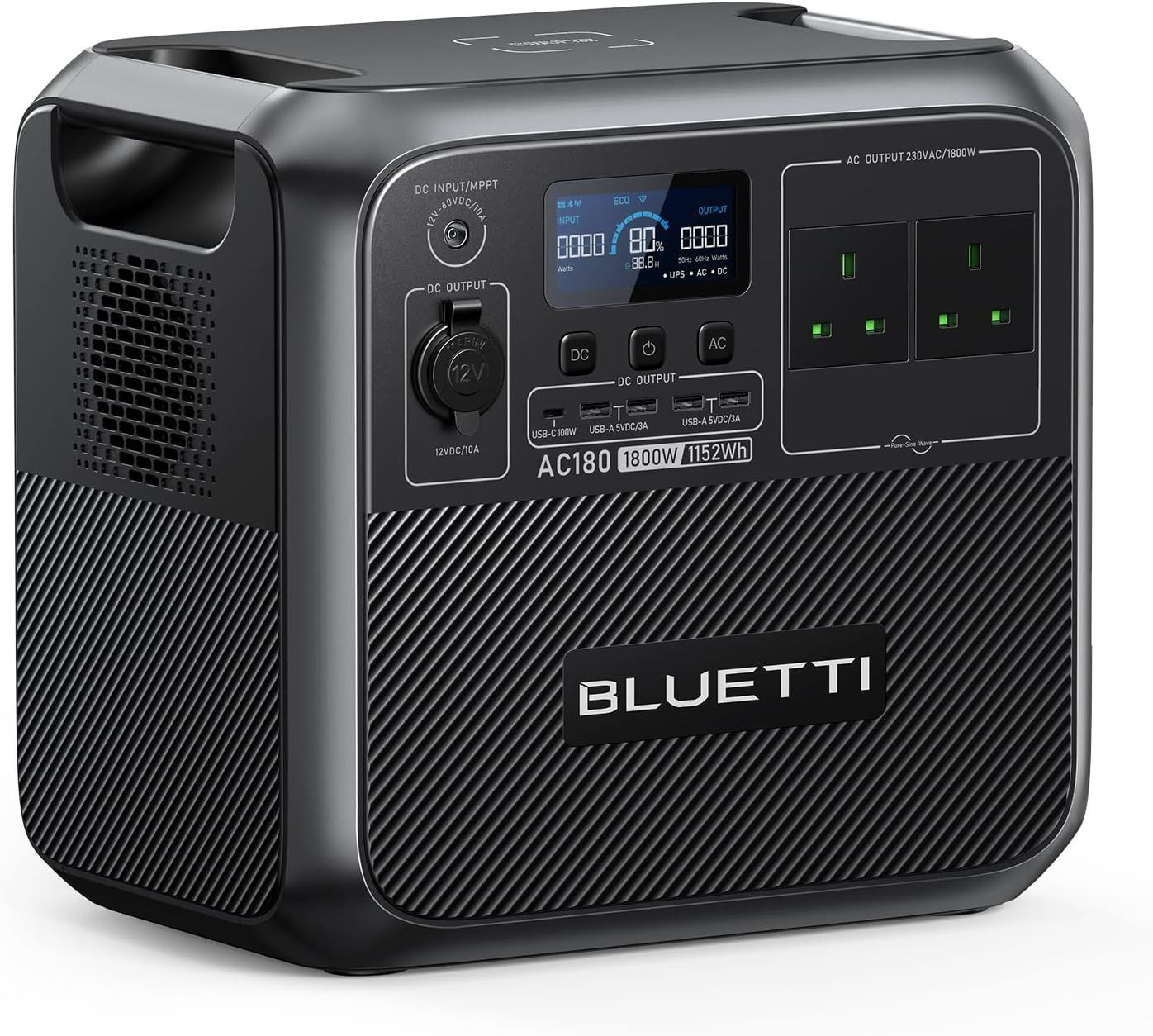 Bluetti AC180 Front View