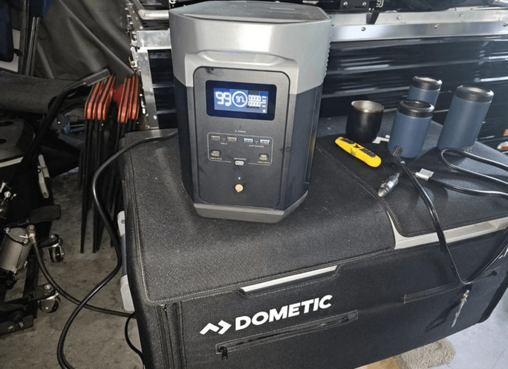 EcoFlow Delta 2 Max With Dometic 12v Fridge