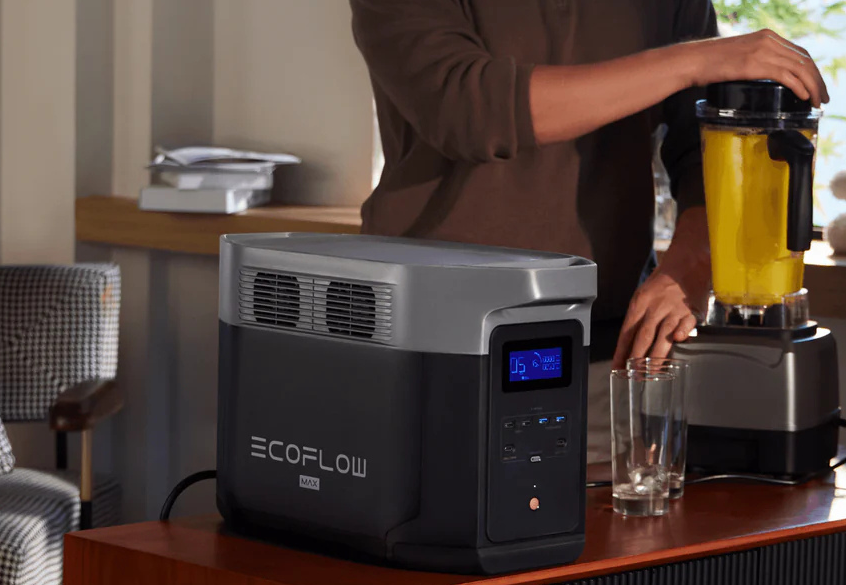EcoFlow Delta 2 Powering a Blender