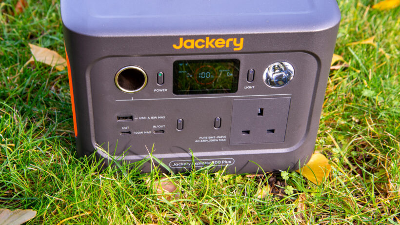 Jackery Explorer 300 Plus Outdoors On Grass