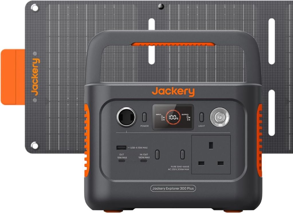 Jackery Explorer 300 Plus With Solar Panel