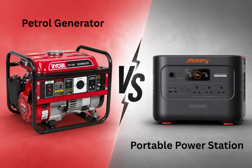 Portable Power Station vs Petrol Generator: Which is Better?