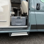 Bluetti Apex 300 Inside Campervan
